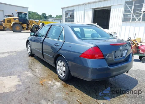 2006 Honda Accord Lx из США, поврежденный, VIN 3HGCM56426G701380
